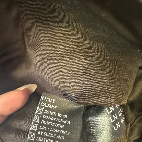 Prada original authentic unisex Hat Cap vintage Python Leather - Picture 8 of 10